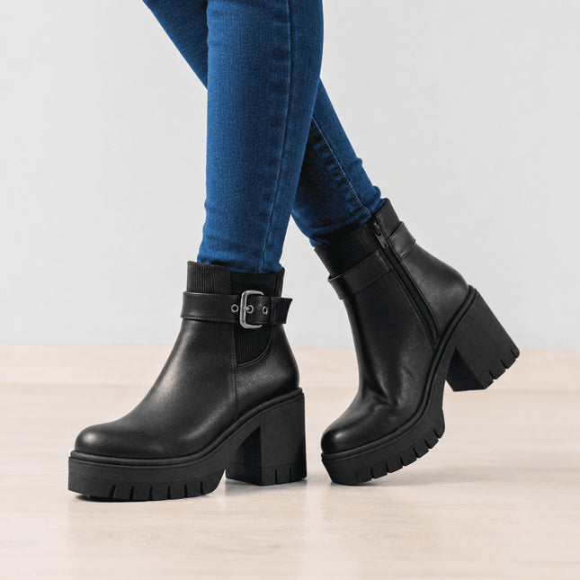 Botas Mujer Lar - Negro
