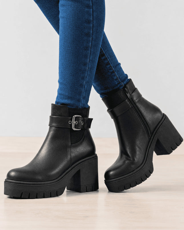 Botas Mujer Lar - Negro