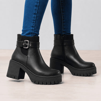 Botas Mujer Lar - Negro