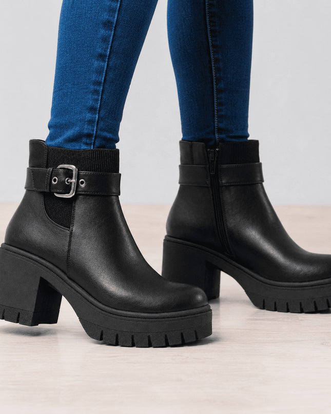 Botas Mujer Lar - Negro
