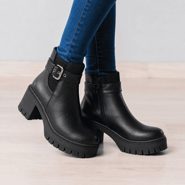 Botas Mujer Lar - Negro