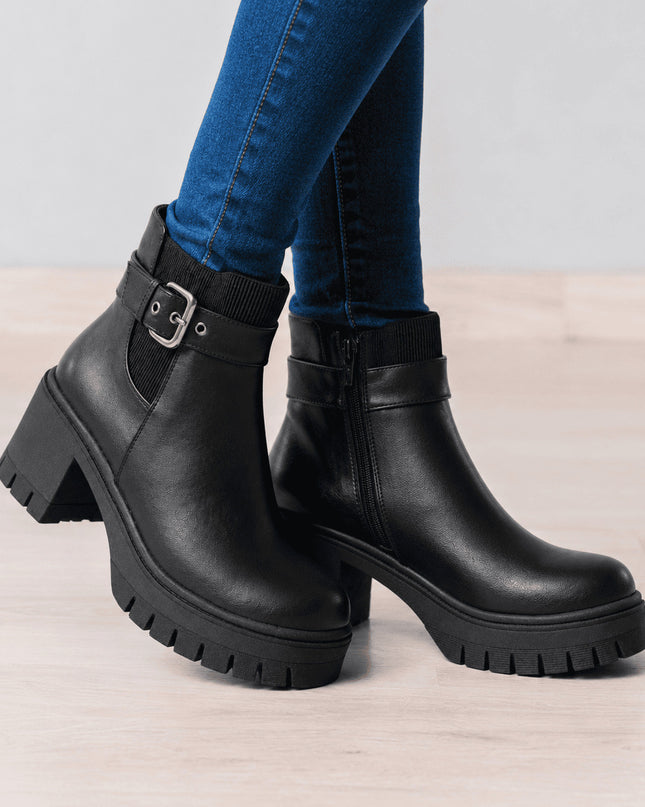Botas Mujer Lar - Negro