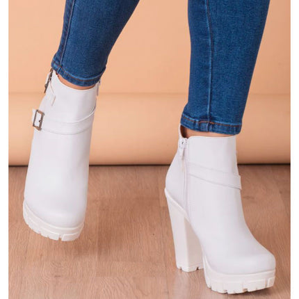 Botas Mujer Lovech - Blanco