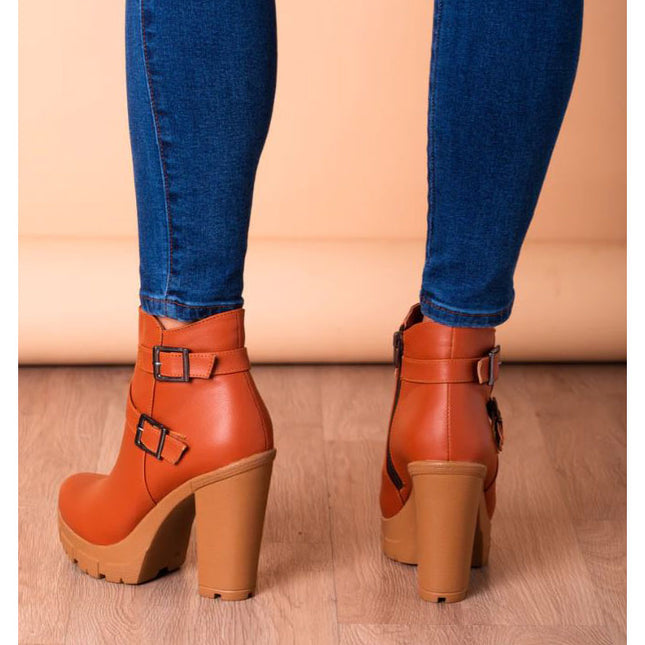 Botas Mujer Lovech - Camel
