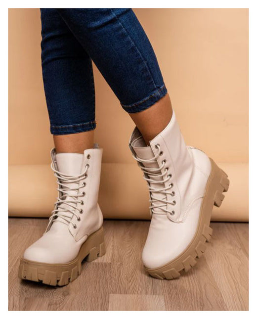 Botas Mujer Marmaris - Nude