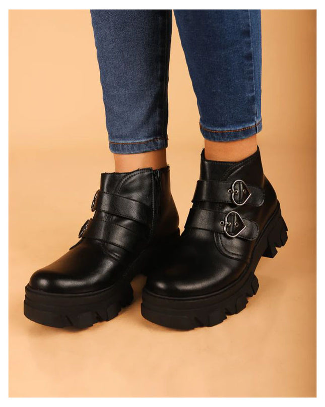 Botas Mercedes - Negro