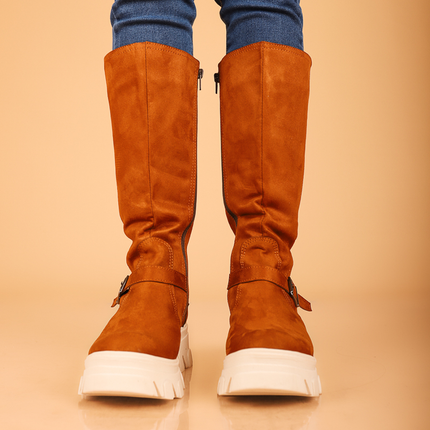 Botas Mujer Modansa - Camel