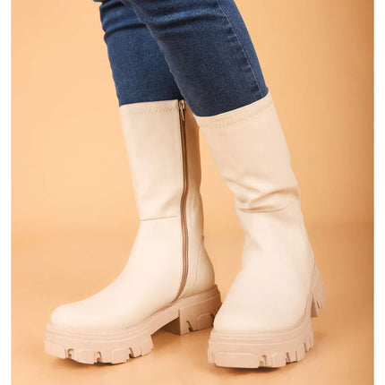 Botas Mujer Montana - Nude