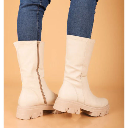 Botas Mujer Montana - Nude