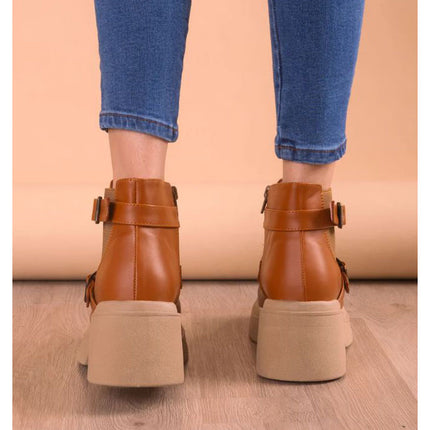 Botas Mujer Naha - Camel