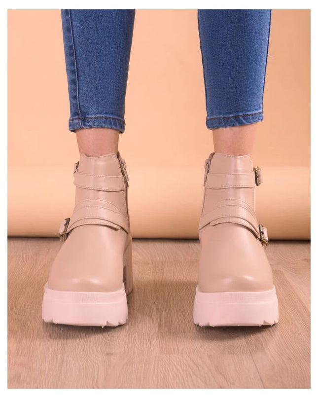 Botas Naha - Hueso