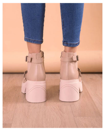 Botas Naha - Hueso