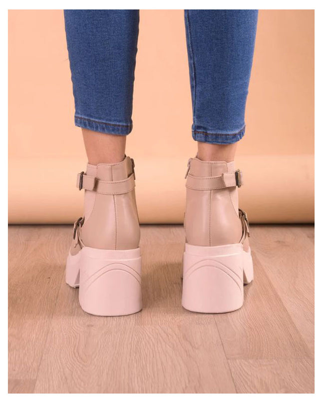 Botas Naha - Hueso