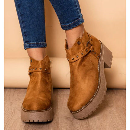 Botas Mujer Odin - Camel