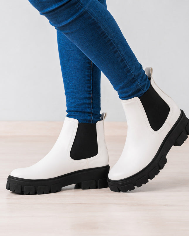 Botas Mujer Oruro - Blanco