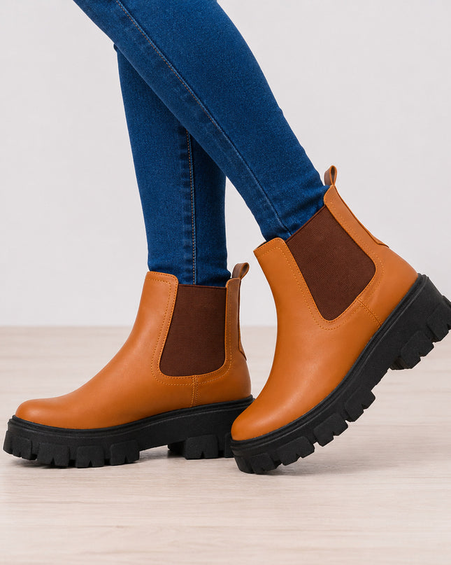 Botas Mujer Oruro - Camel