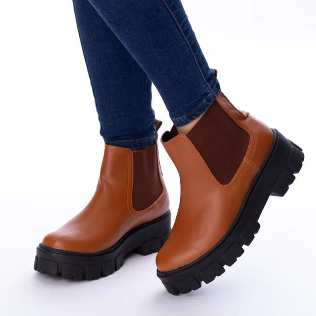 Botas Mujer Oruro - Camel