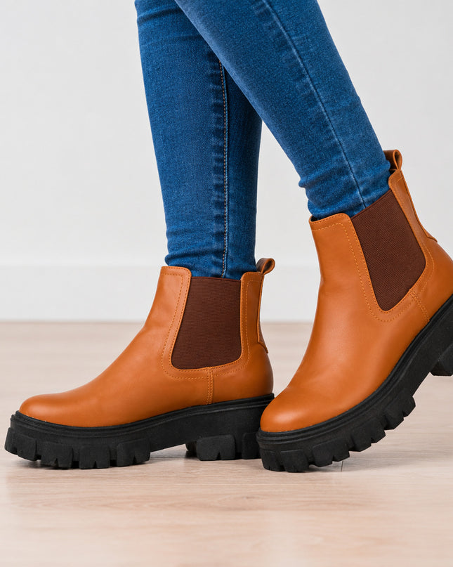 Botas Mujer Oruro - Camel