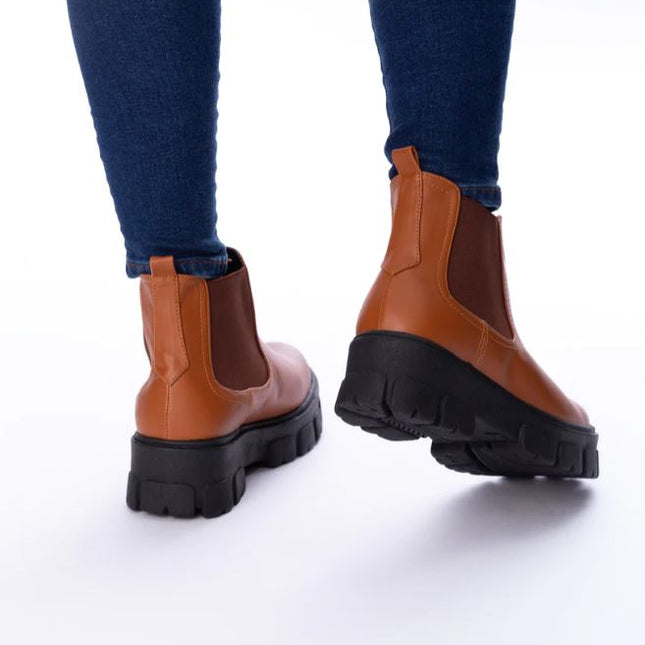 Botas Mujer Oruro - Camel