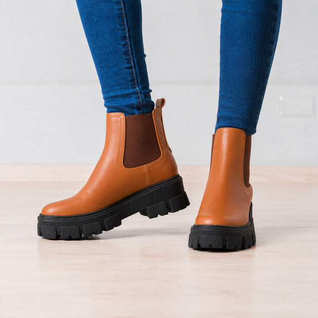 Botas Mujer Oruro - Camel