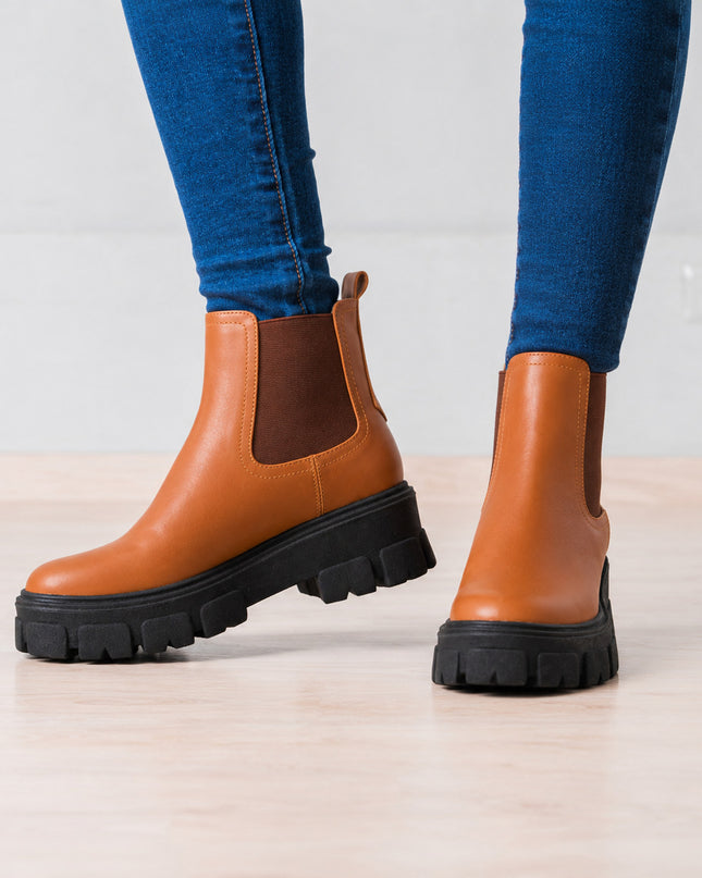 Botas Mujer Oruro - Camel