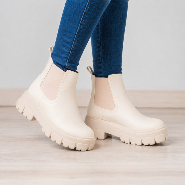 Botas Mujer Oruro - Nude
