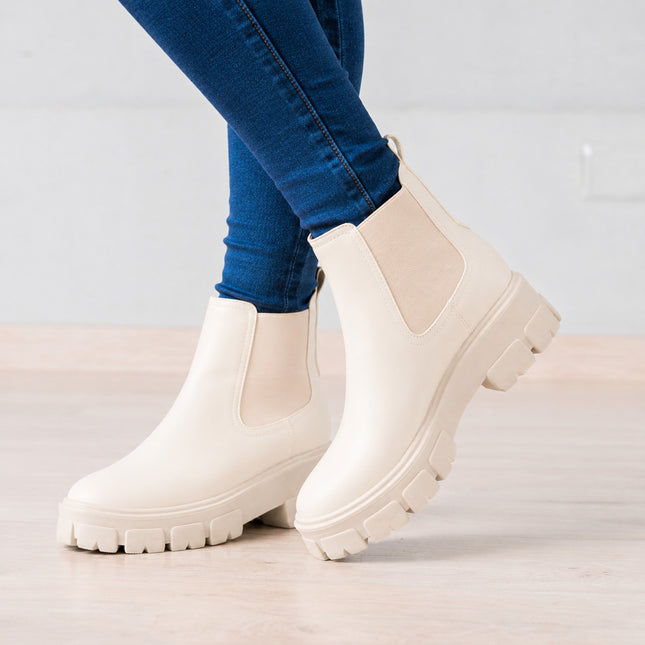 Botas Mujer Oruro - Nude