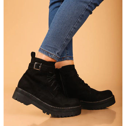 Botas Mujer Pavia - Negro
