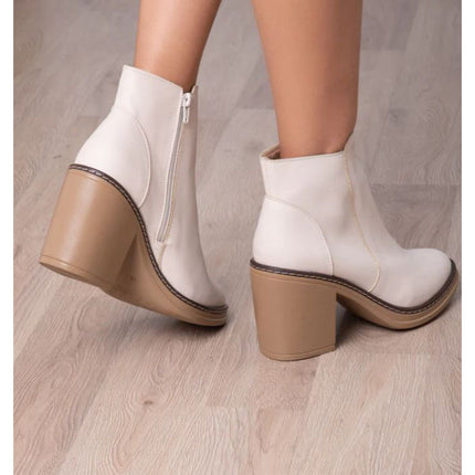 Botas Mujer Pekin - Nude