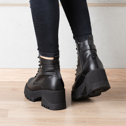 Botas Mujer Phayl - Negro