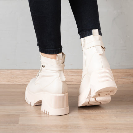 Botas Mujer Phayl - Nude