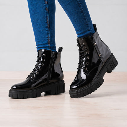 Botas Mujer Pirayu - Negro Charol