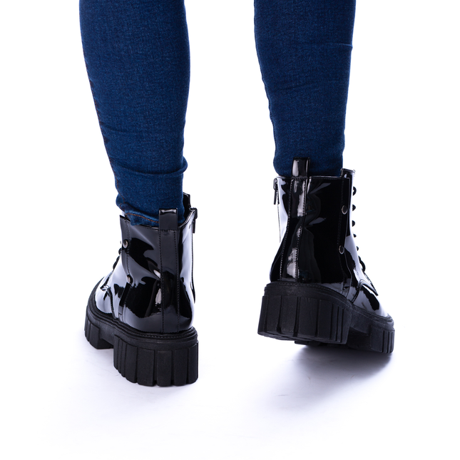 Botas Mujer Pirayu - Negro Charol