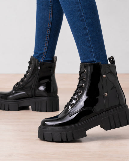Botas Mujer Pirayu - Negro Charol
