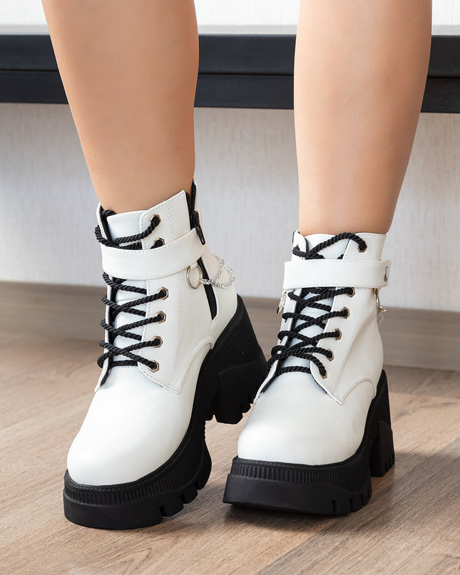 Botas Mujer Potaxie - Blanco