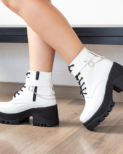 Botas Mujer Potaxie - Blanco