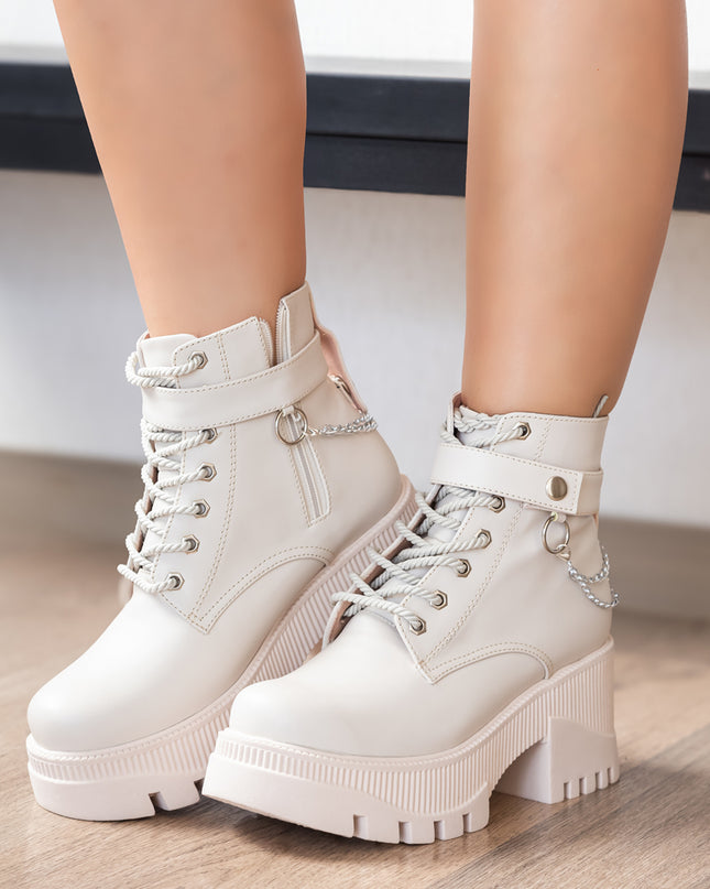 Botas Mujer Potaxie - Nude