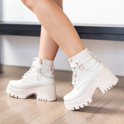 Botas Mujer Potaxie - Nude
