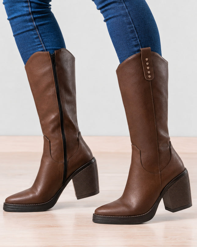 Botas Mujer Prafiro - Marron