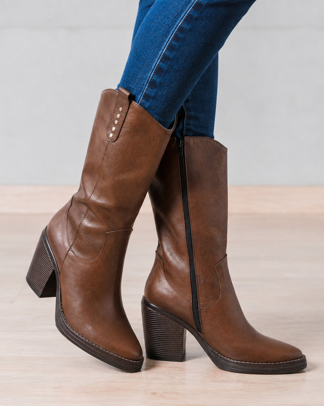 Botas Mujer Prafiro - Marron