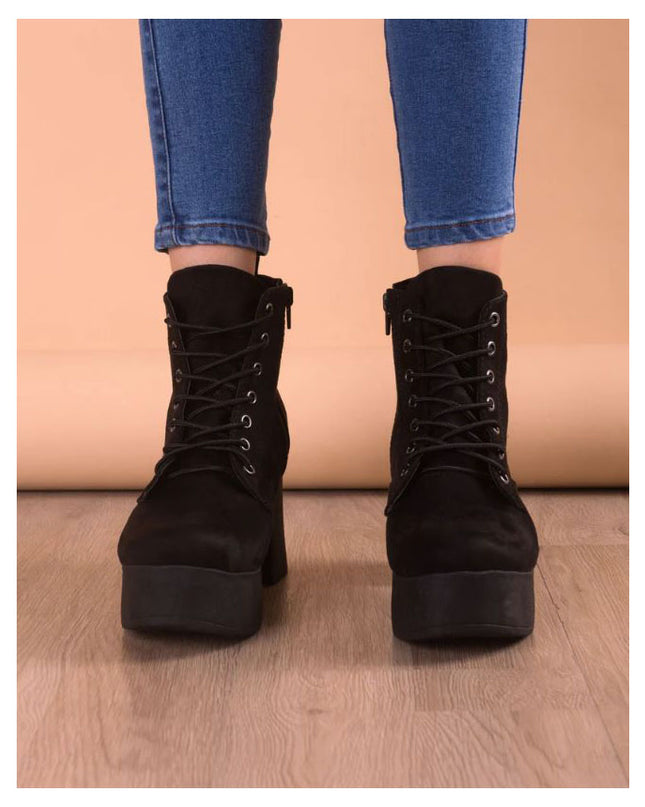 Botas Razgrad - Negro Gamuza