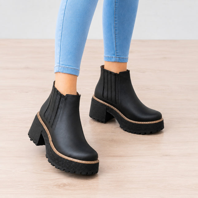Botas Mujer Riga - Negro