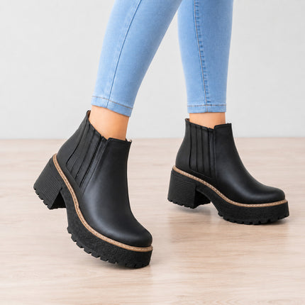 Botas Mujer Riga - Negro