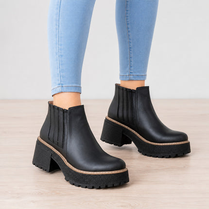 Botas Mujer Riga - Negro