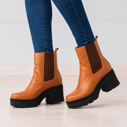 Botas Mujer Ruse - Camel