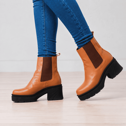 Botas Mujer Ruse - Camel
