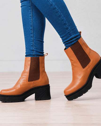 Botas Mujer Ruse - Camel