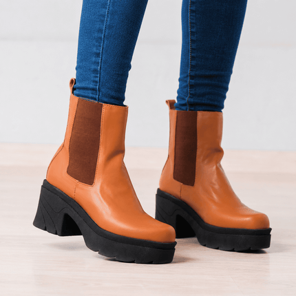 Botas Mujer Ruse - Camel