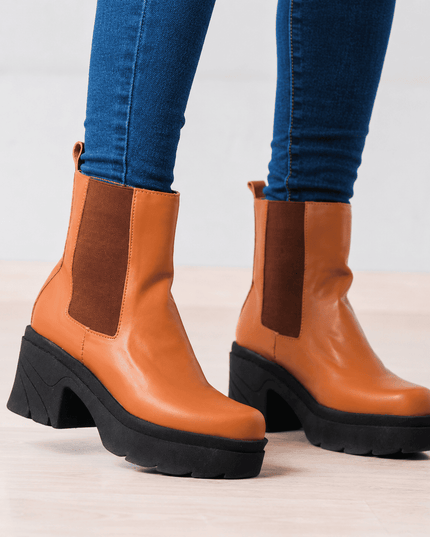 Botas Mujer Ruse - Camel