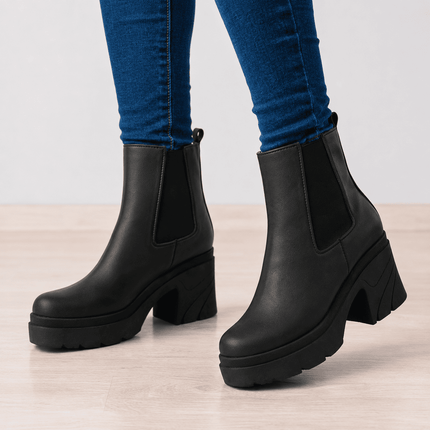 Botas Mujer Ruse - Negro
